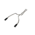 aFe cat-back exhaust close-up
