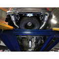 aFe cat-back exhaust detail