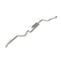 aFe cat-back exhaust installed view