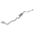 aFe cat-back exhaust detail