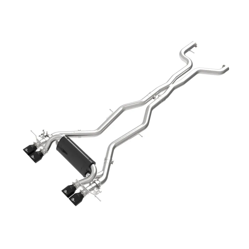 aFe black cat-back exhaust