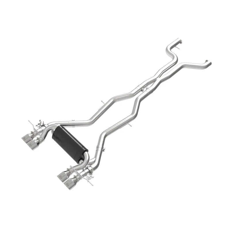 aFe polished cat-back exhaust