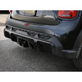 aFe cat-back exhaust installed view