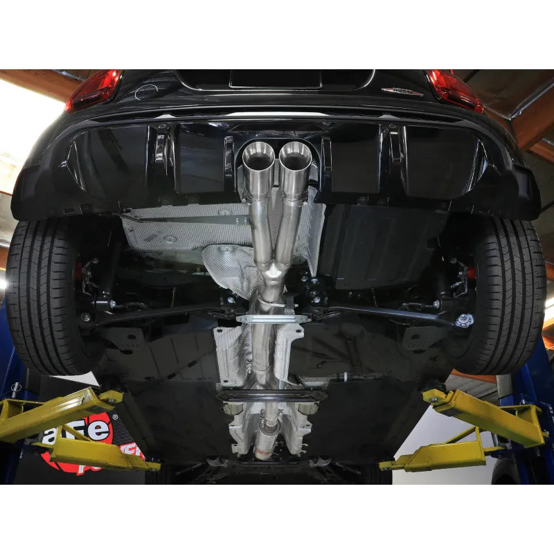 aFe polished cat-back exhaust