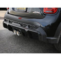 aFe cat-back exhaust close-up