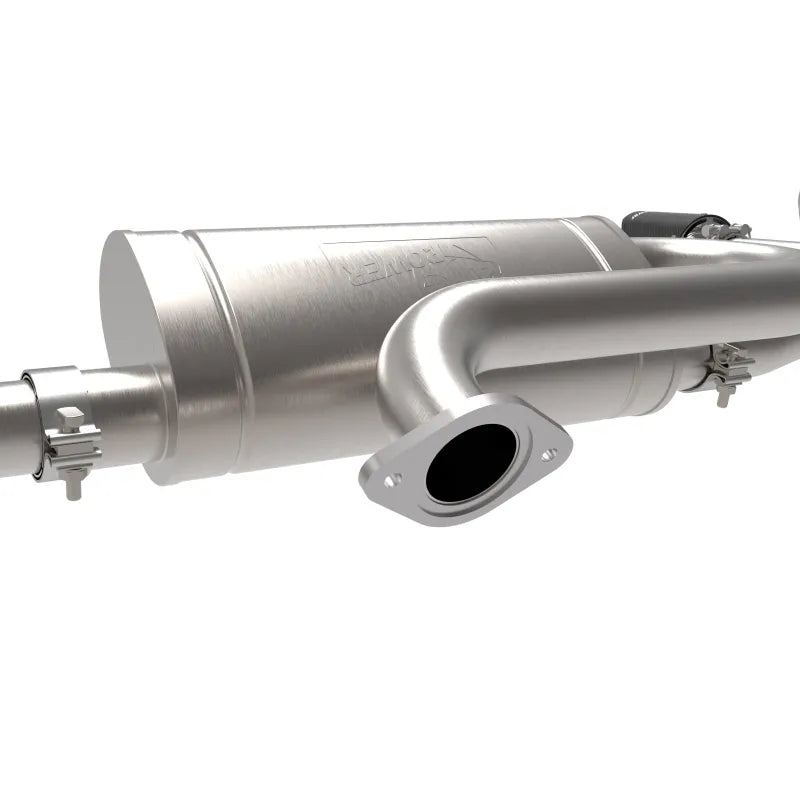 aFe black axle-back exhaust
