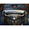 aFe axle-back exhaust detail