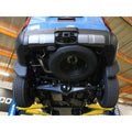 aFe cat-back exhaust detail