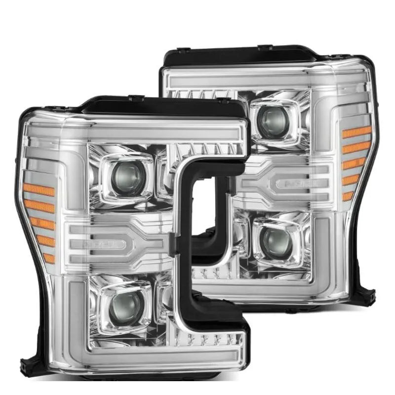 AlphaRex chrome headlights