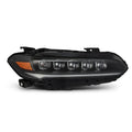 AlphaRex black headlights