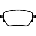 EBC red auto part