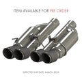 Kooks Headers axle-back exhaust detail