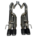 Kooks Headers axle-back exhaust installed view