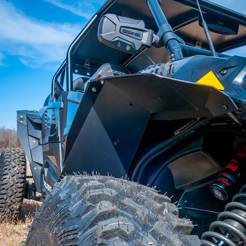 Seizmik black fender flares
