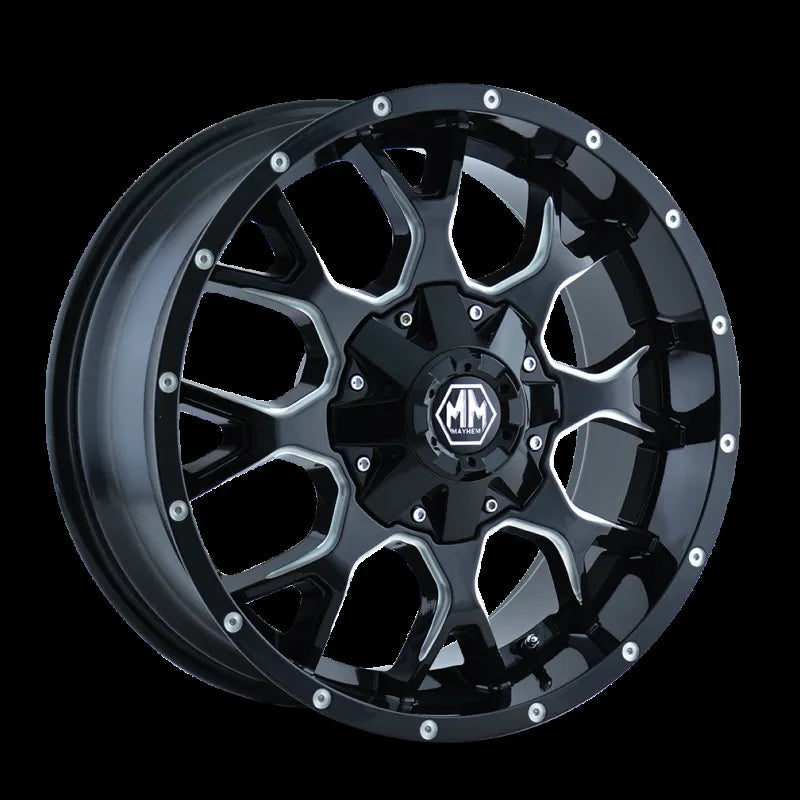 Mayhem black auto part