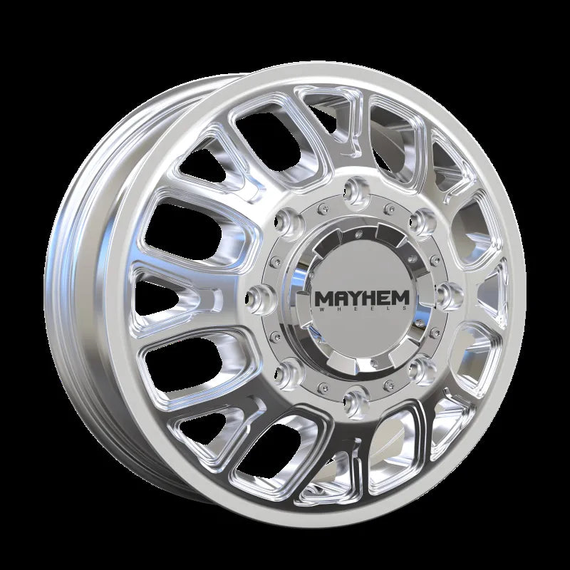 Mayhem polished auto part