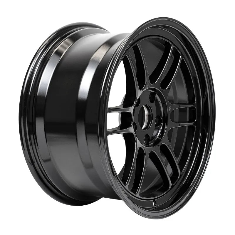 Enkei black auto part
