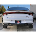 aFe cat-back exhaust close-up