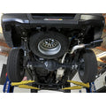aFe cat-back exhaust detail