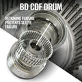 BD Diesel auto part close-up