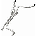 Magnaflow cat-back exhaust detail