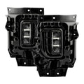 SPYDER silver fog light kit