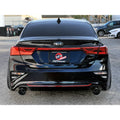 aFe axle-back exhaust detail