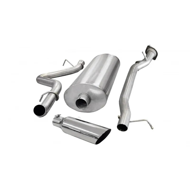 CORSA Performance silver cat-back exhaust
