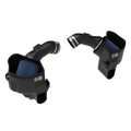 aFe cold air intake installed view
