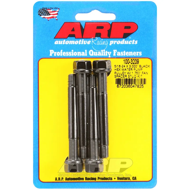 ARP black spacers