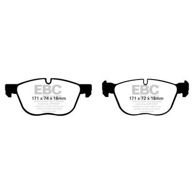 EBC red auto part
