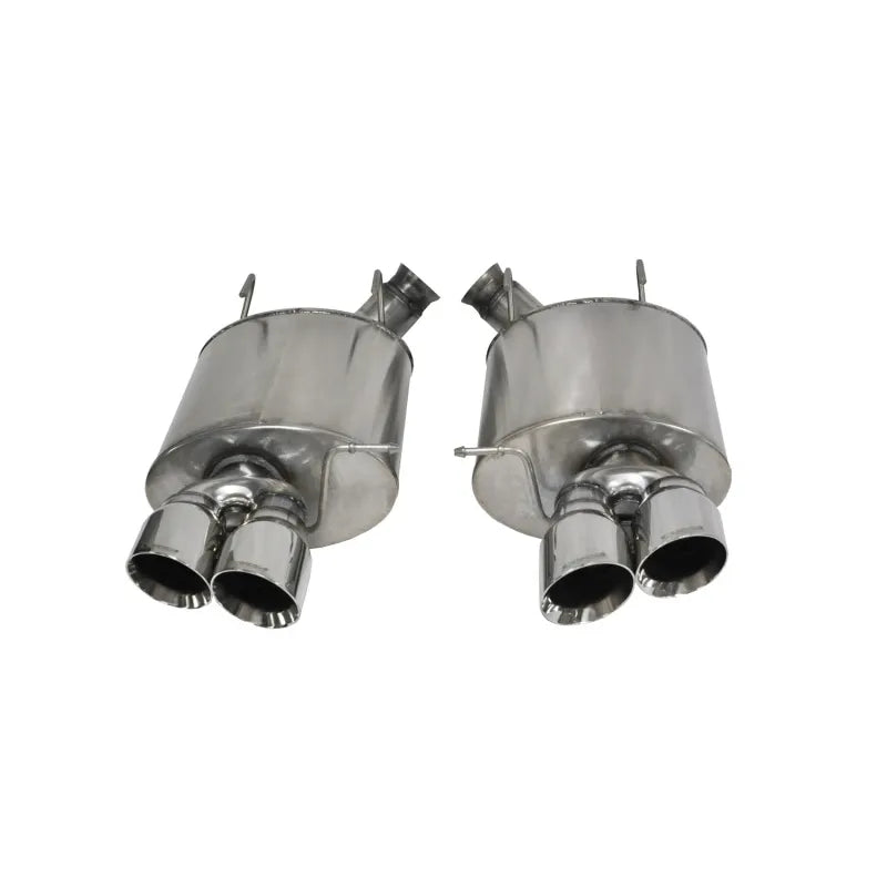 CORSA Performance polished axle-back exhaust