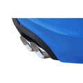 CORSA Performance axle-back exhaust detail