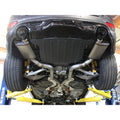 aFe cat-back exhaust detail