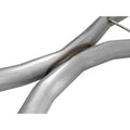 aFe cat-back exhaust close-up