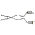aFe cat-back exhaust installed view