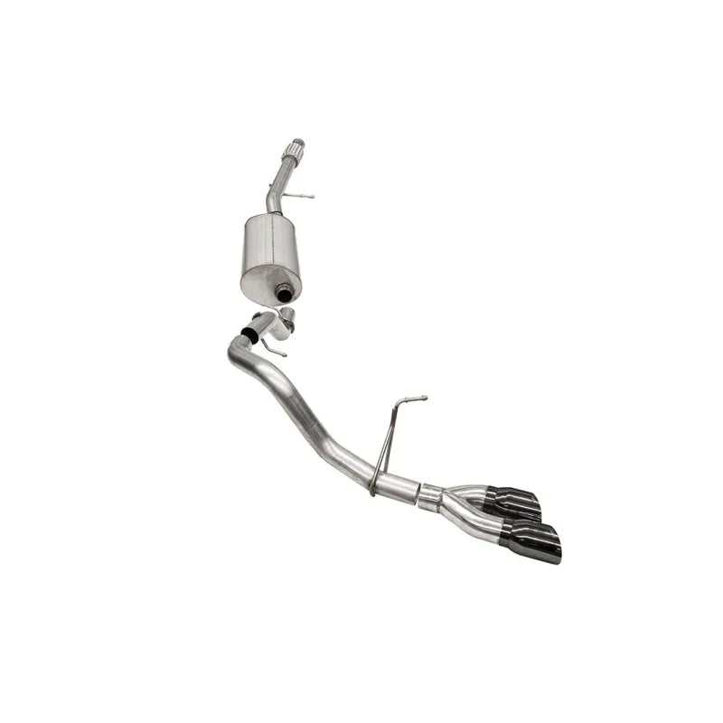 CORSA Performance black cat-back exhaust