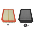 aFe air filter installed view