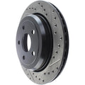 Stoptech auto part installed view