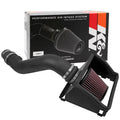K&N Engineering intake system installed view