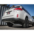 aFe cat-back exhaust installed view