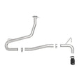 aFe axle-back exhaust detail