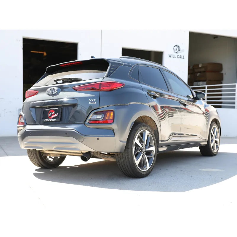 aFe black axle-back exhaust