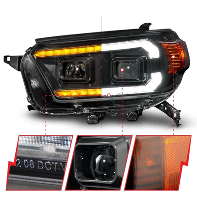 ANZO black headlights