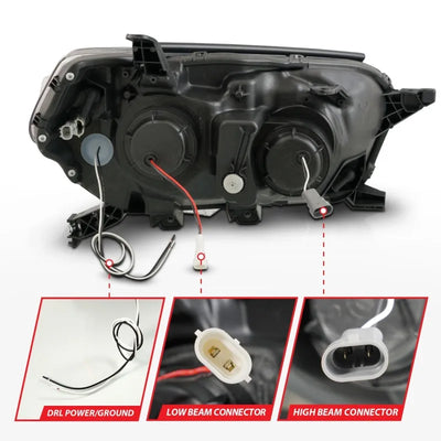 ANZO chrome headlights