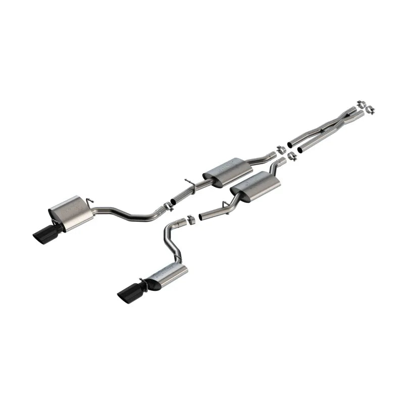 Borla black cat-back exhaust