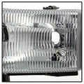 SPYDER headlights close-up