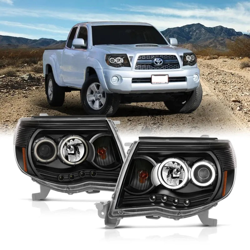 ANZO black headlights
