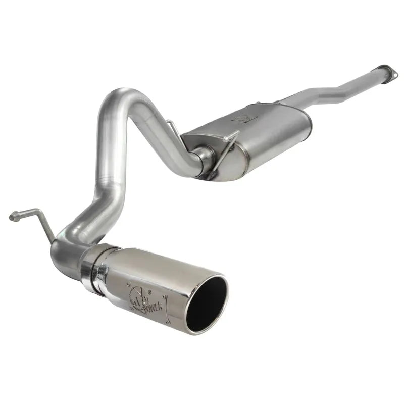 aFe polished cat-back exhaust