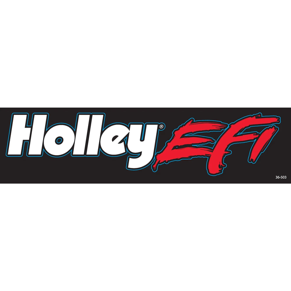 HOLLEY EFI DIECUT DECAL 2.75IN X 12 IN